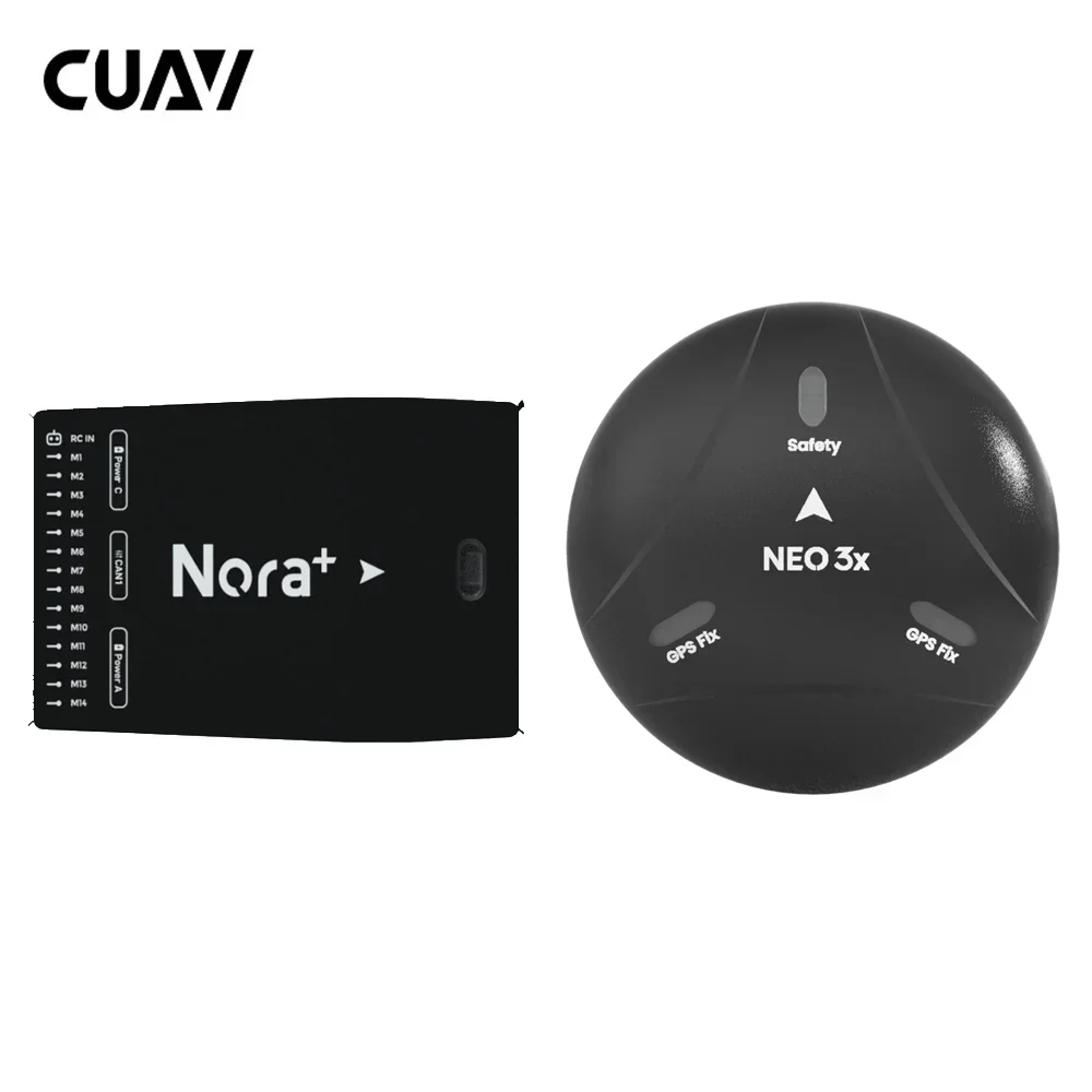 Встроенный автопилот Nora+ с GPS и CAN M9N, контроллер полета CUAV APM/PX4 для профессиональных сборок дронов/квадрокоптеров thumbnail 3