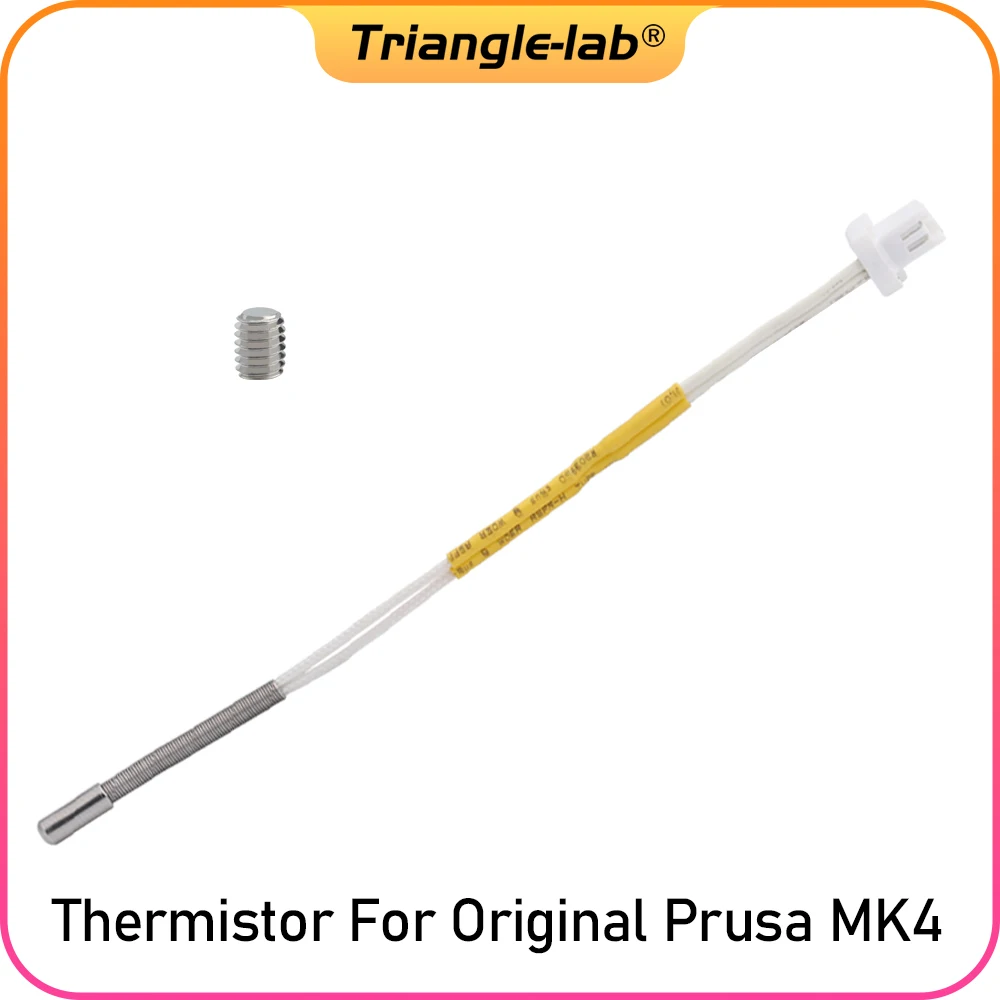 Trianglelab Prusa Mk4 104Nt-4-R025H42G (104Gt-2) Cartuccia A Termistore 280 ℃ ~ 300 ℃ Per Prusa Mk4