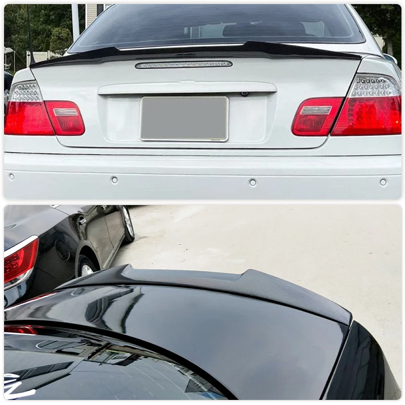 Boot spoiler BMW 3 Series (E46) 1998-2005 4-door saloon - painted