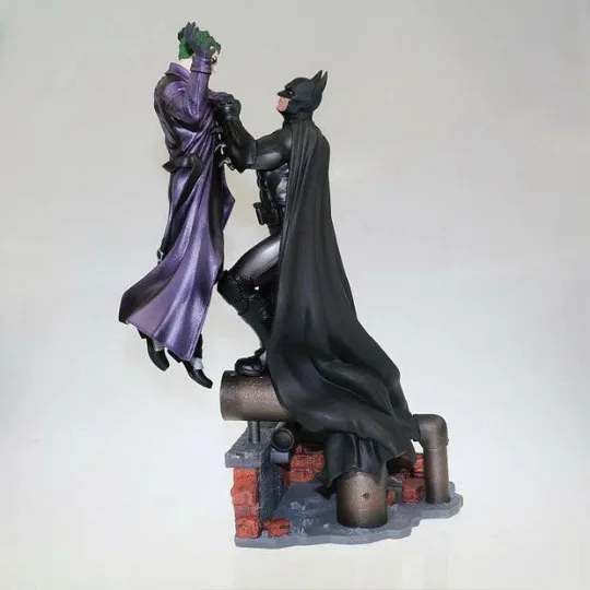 

Экшн-фигурка DC Batman VS Joker, Аркхэм, комикс, аниме, Брюс Уэйн, фигурка Джокера с базовой статуей, Коллекционная модель, подарки на Хэллоуин