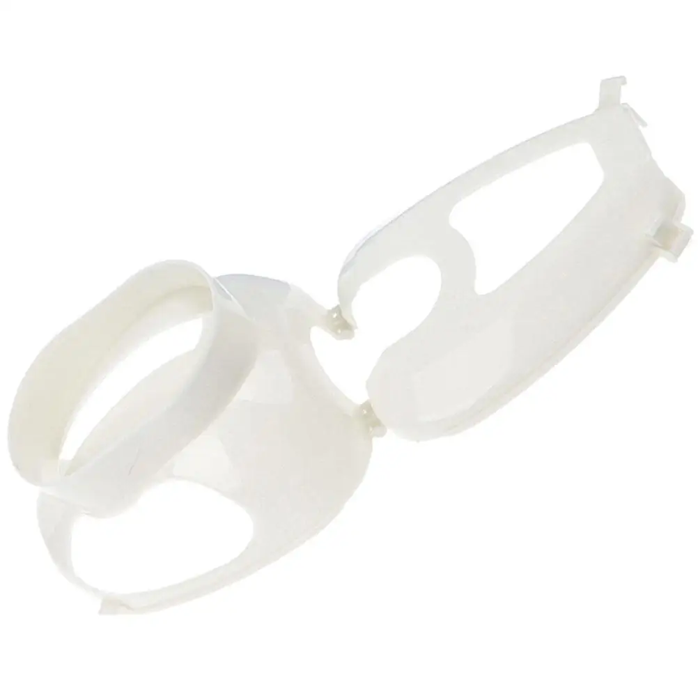 Pigeon Fixer Holder White Plastic Injection Feeding Observation Frame for Administer Safety Durability Pigeon