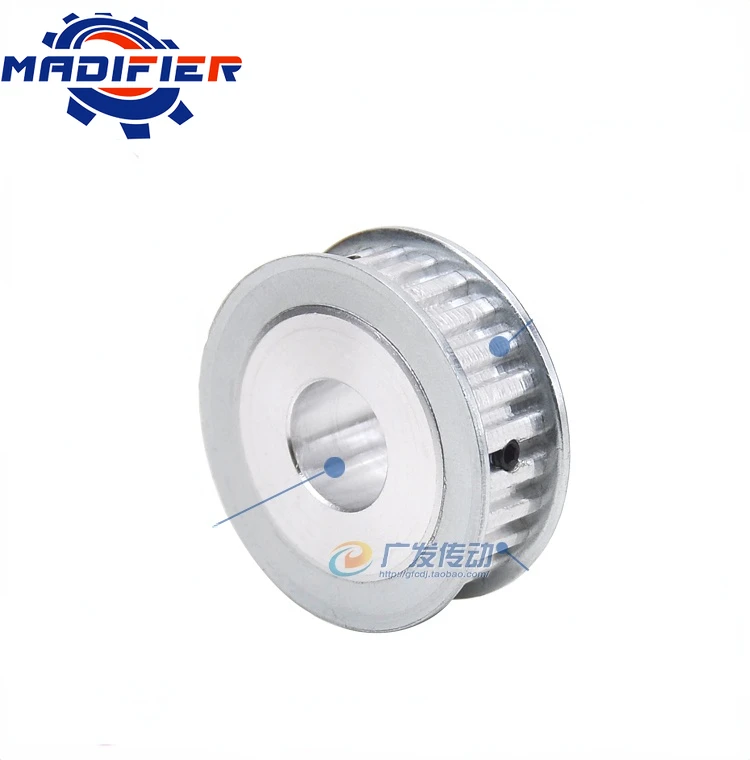 

XL 60 Teeth Pulley AF Groove Width10mm Hole 10/12/14/15/16/17/18/19/20/22/24/25/28/30mm Two-Side Flat Synchronous Pulley