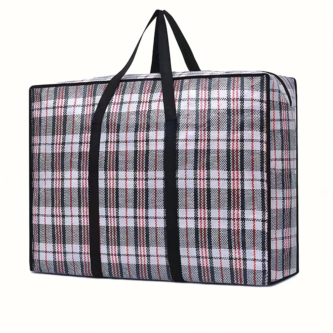 대용량 직조 가방, 다기능 수하물 포장 가방, 면 퀼트 의류 정리함, 방진, 기숙사 이동 가방 