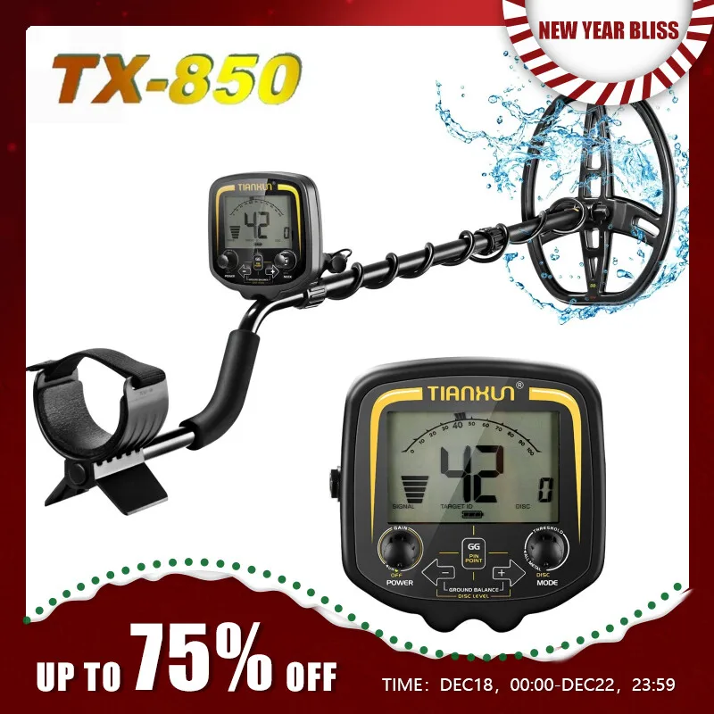 Professional-TX-850-Gold-Metal-Detector-High-Performance-Underground ...