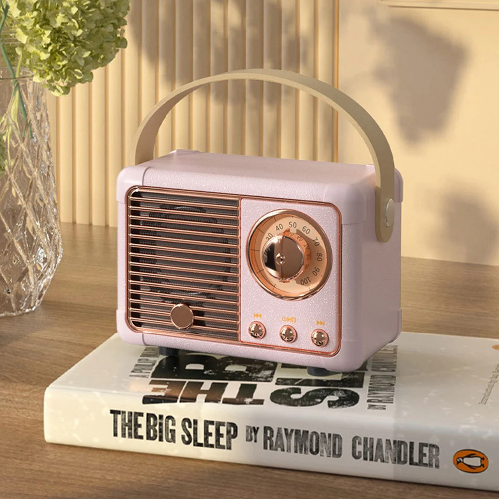 Mini Bluetooth Speaker Mini Retro Bluetooth-compatible Speaker HM11 Classical Music Player