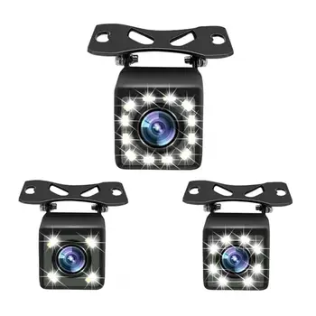 Telecamera per auto CVBS HD mercato notturno Telecamera per retromarcia 12LED mercato notturno a colori 12V