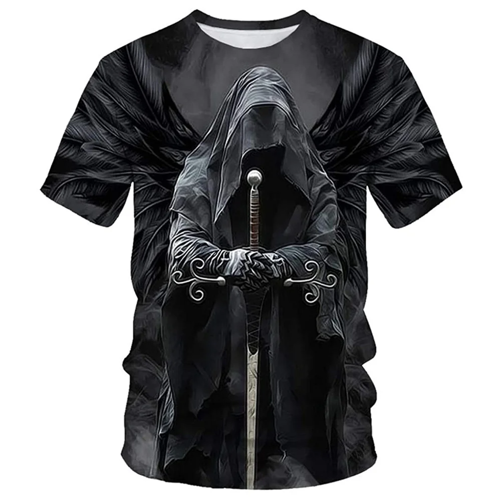 Compre Verão goth feminino horror crânio solto masculino e