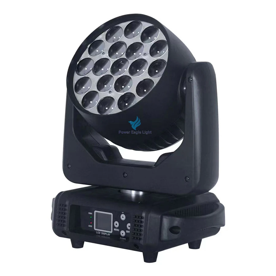 Description Picture 6 of item0 Tax 1Pcs 19x15W Led Moving Head RGBW Beam Wash Zoom Moving Head Light DJ Stage Light Equipment Concert Productions Profession
