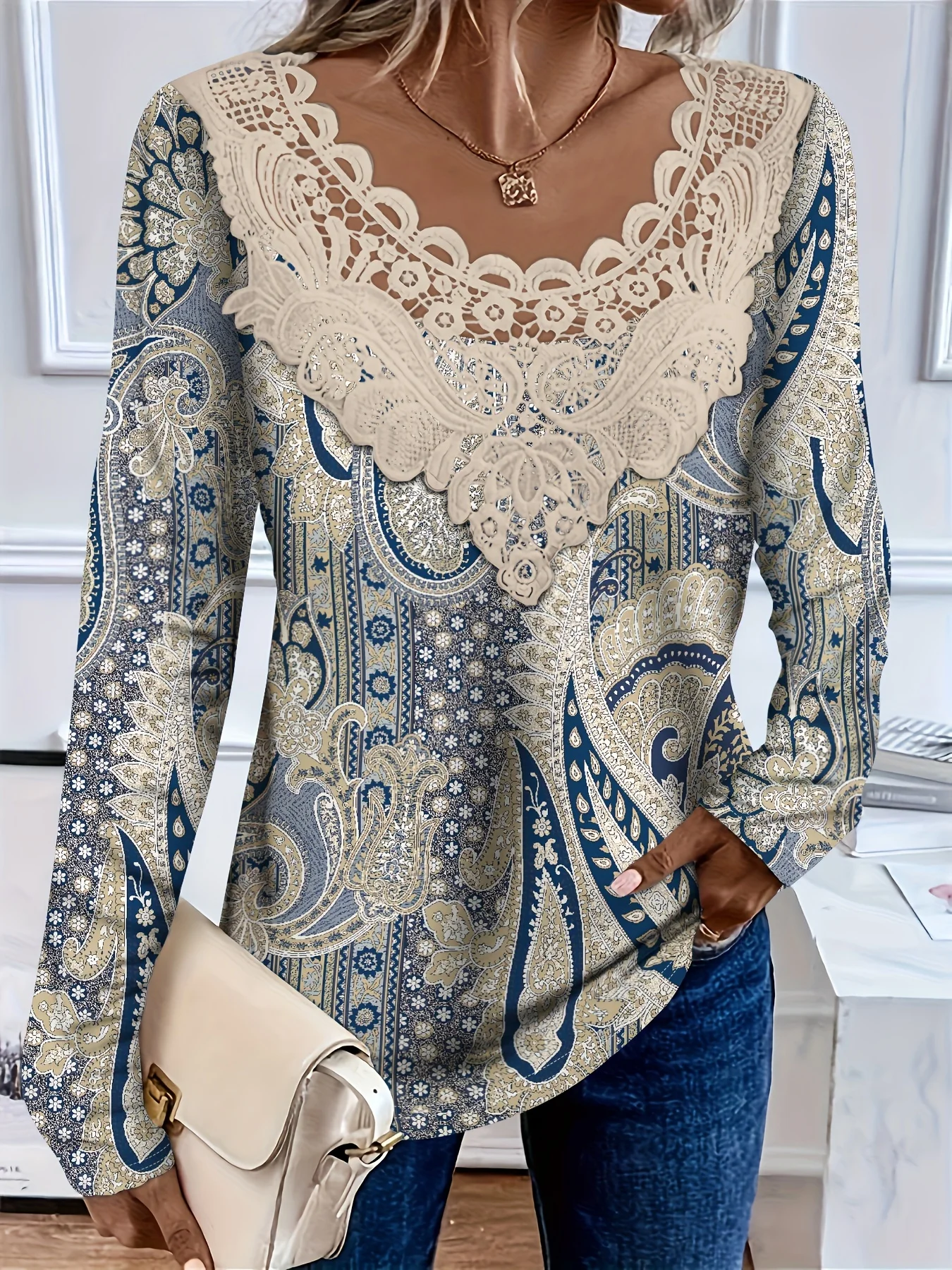 shirt women temperament long-sleeved