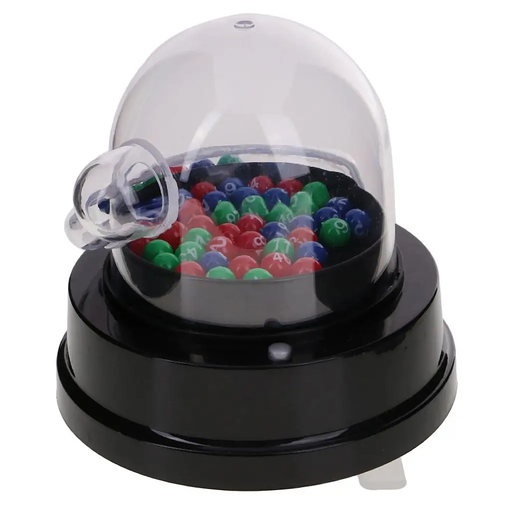 Electric Lucky Ball Machine for Bingo Games Recreational Activities