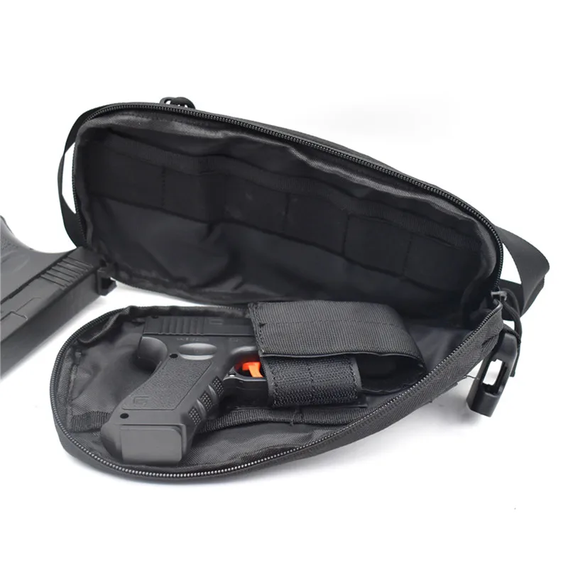 ConcealmentConcealedPistolPouchFannyPackGunHolsterWithShoulder