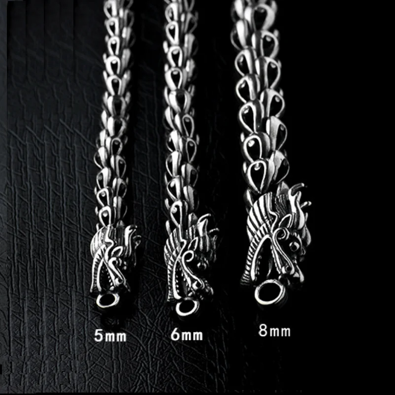 Sterling Silver Dragon Bracelet | 925 Sterling Silver