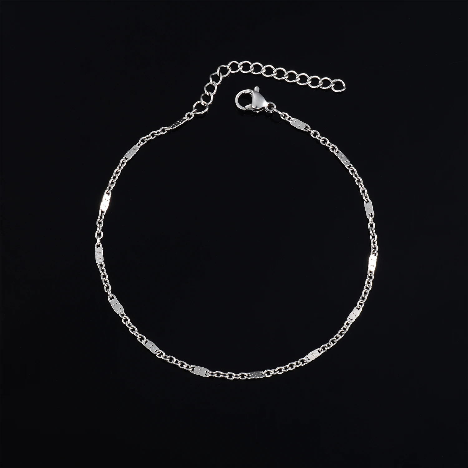 Stainless Steel Bracelet Gold Plated Chain Jewelry Making Components DIY