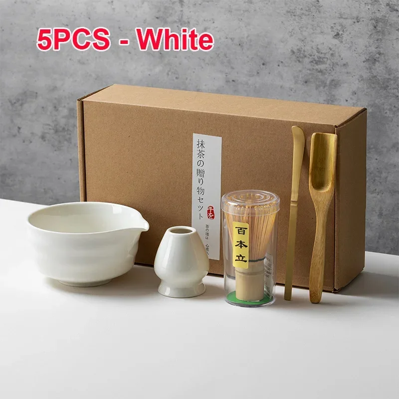 5PCS White