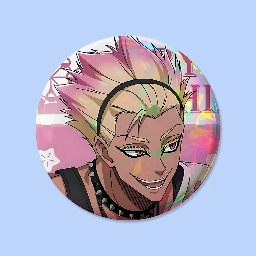 Blue Lock Anime Ryusei Shidou Abzeichen, runde kreative Anstecknadel, Brosche, Taschen-Deko-Accessoires, Fan-Sammlerstücke, Geschenke für Freunde – Detail 16