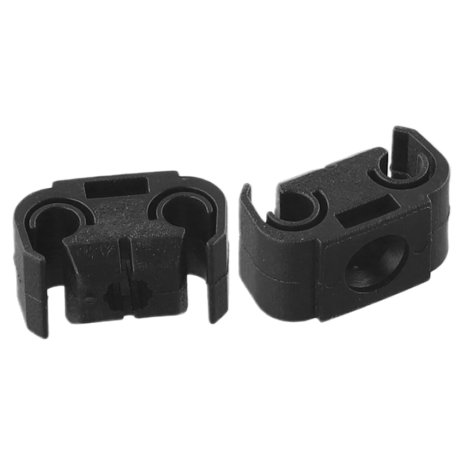 

40x Double Brake Line Clip Brake Line Holder 4.75mm Black For SKODA A4/S4/A6 Interior Accessories Auto Fastener Clips