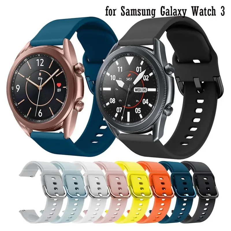 Silicone Sport Smart Watchband Wristband Bracelet - 20mm/22mm Strap