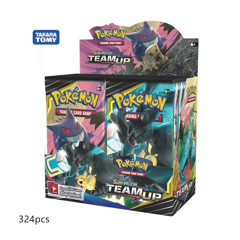 324Pcs/Box Pokemon Cards English Darkness Ablaze Vivid