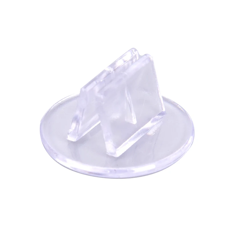 10Pcs/pack Plastic Cards Stand Unique Transparent Props For Paper Sport Entertainment Board Games Cards