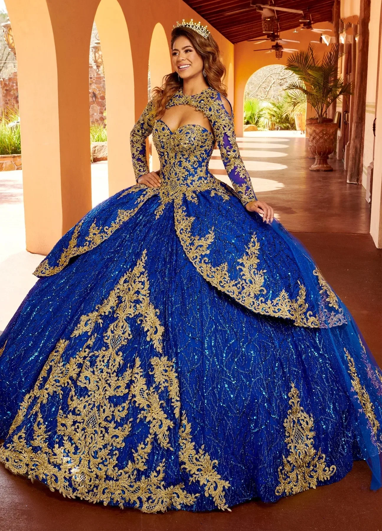 

Ярко-голубые платья Charro Quinceanera бальное платье милое Тюлевое с аппликацией пышные мексиканские милые платья 16 лет