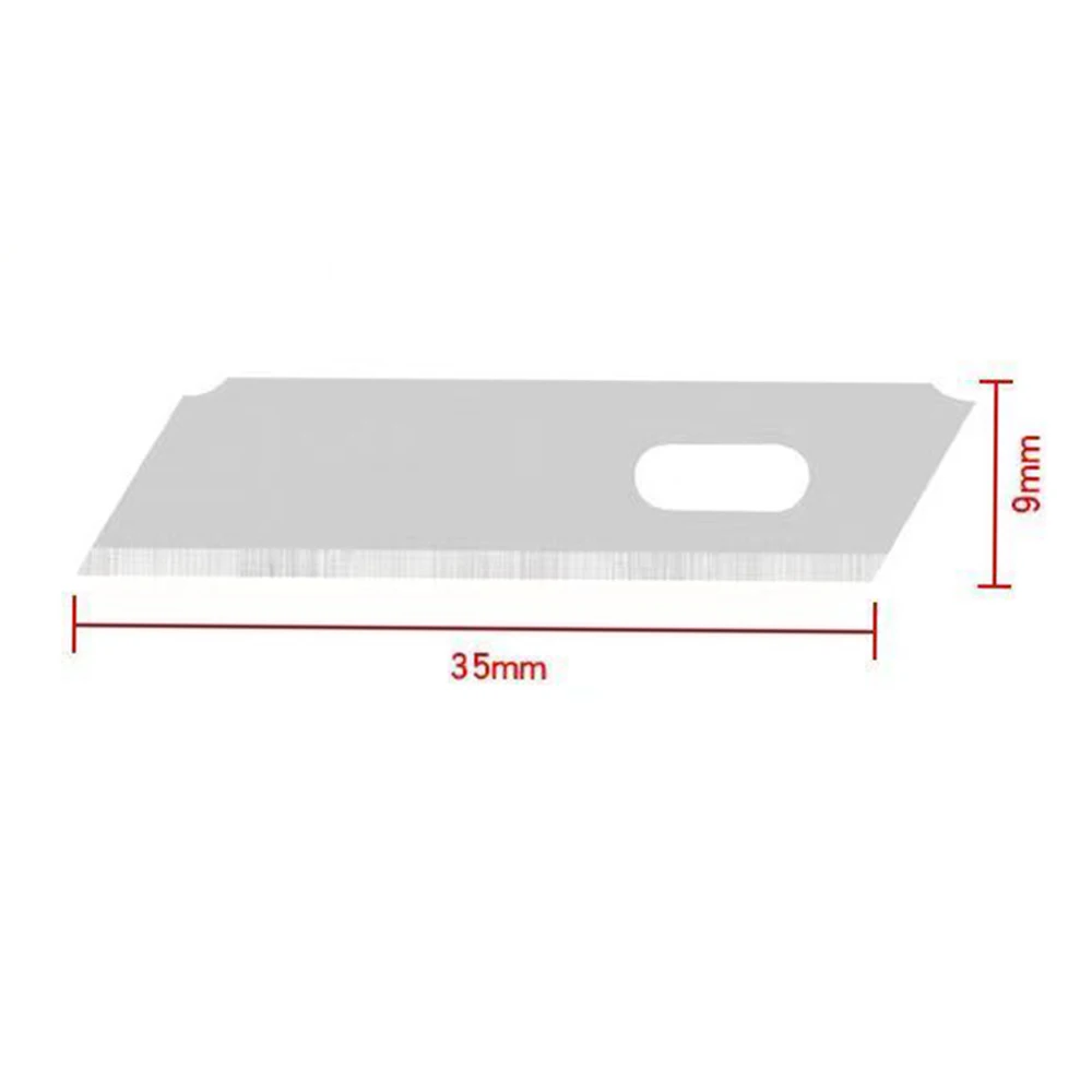 Retractable Snap-Off Utility Knife Black Carbon Steel Blades Box Cutter Mini Cutting Tools Package Opener Auto-Lock utility knife box cutter cutting knife box opener
