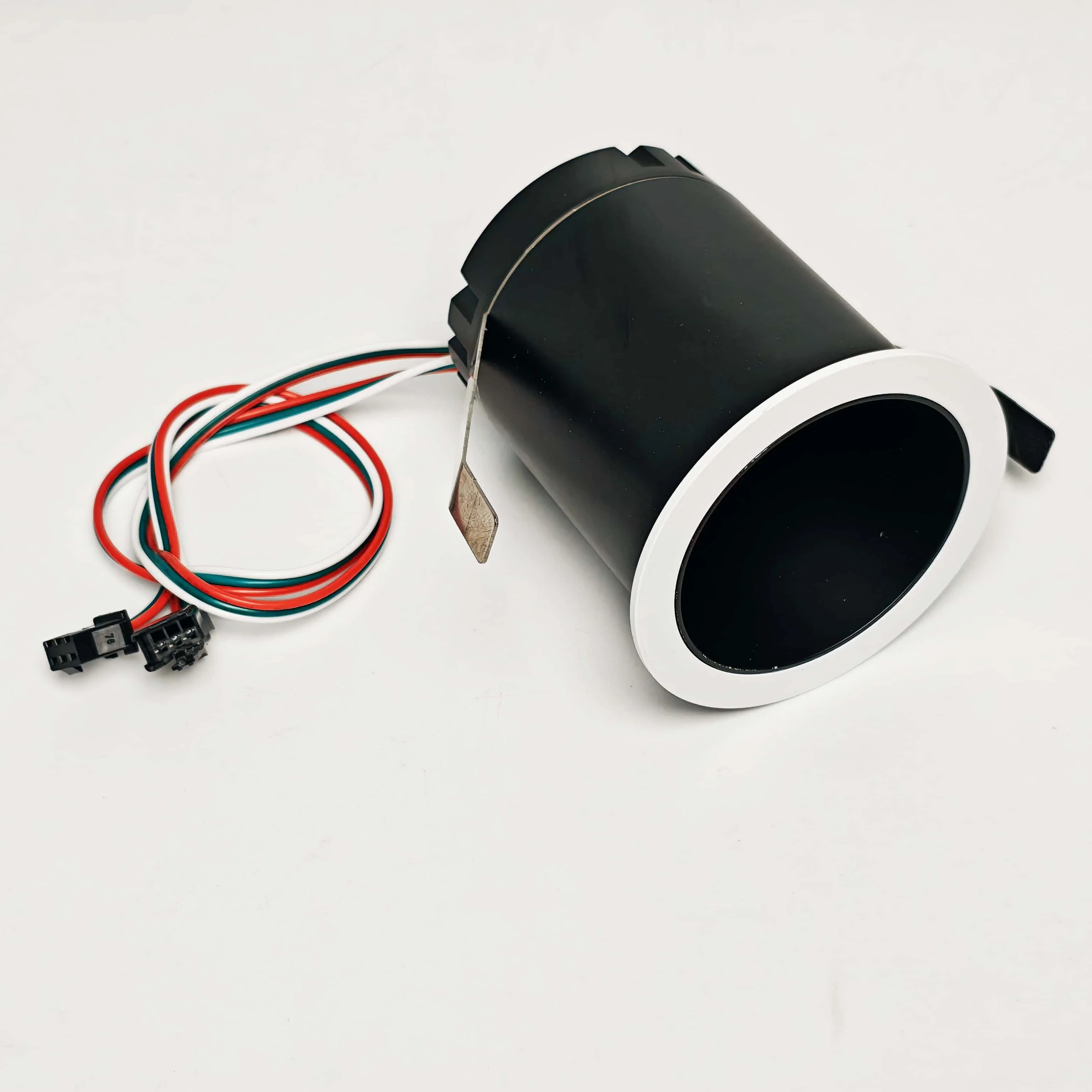 5개/세트 5W/10W/20W DC24V WS2814 RGBW 주소 지정 가능 LED SPI 스마트 픽셀 다운라이트 실내용 3핀 JST 입출력 30도