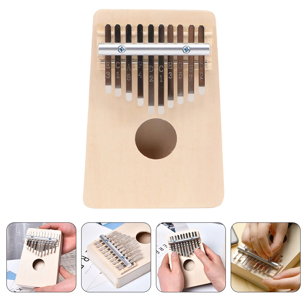 

Kalimba Musical Instrument Beginner Portable Thumb Piano Mini Wood Wooden Finger