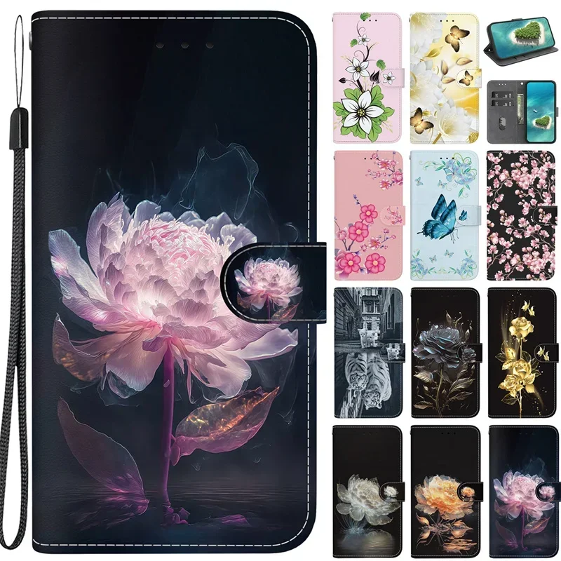 Mobile Phone Flip Case Compatible With Huawei Honor X7A Wallet