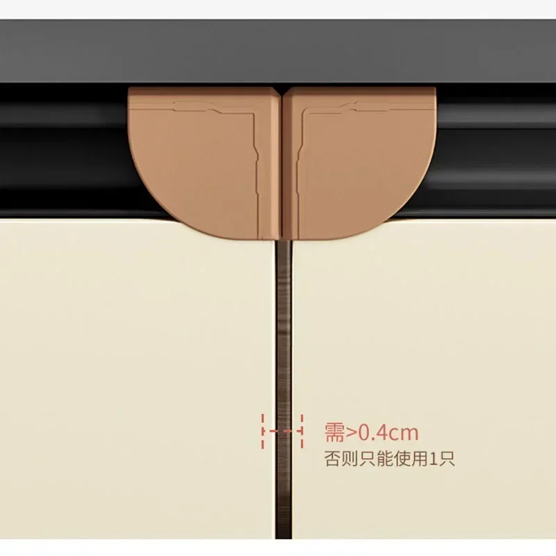 2pcs Baby Silicone Anti-collision Corner Guards Cabinet Door Safety Protector Pad for Children Table Edge Home Protection Cover