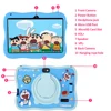 New 5G Kids Tablet 7Inch Learning Tablet for Kids 2GB 32GB Android12 Toddler Educational Toy Gift for Children YouTube with Case 3