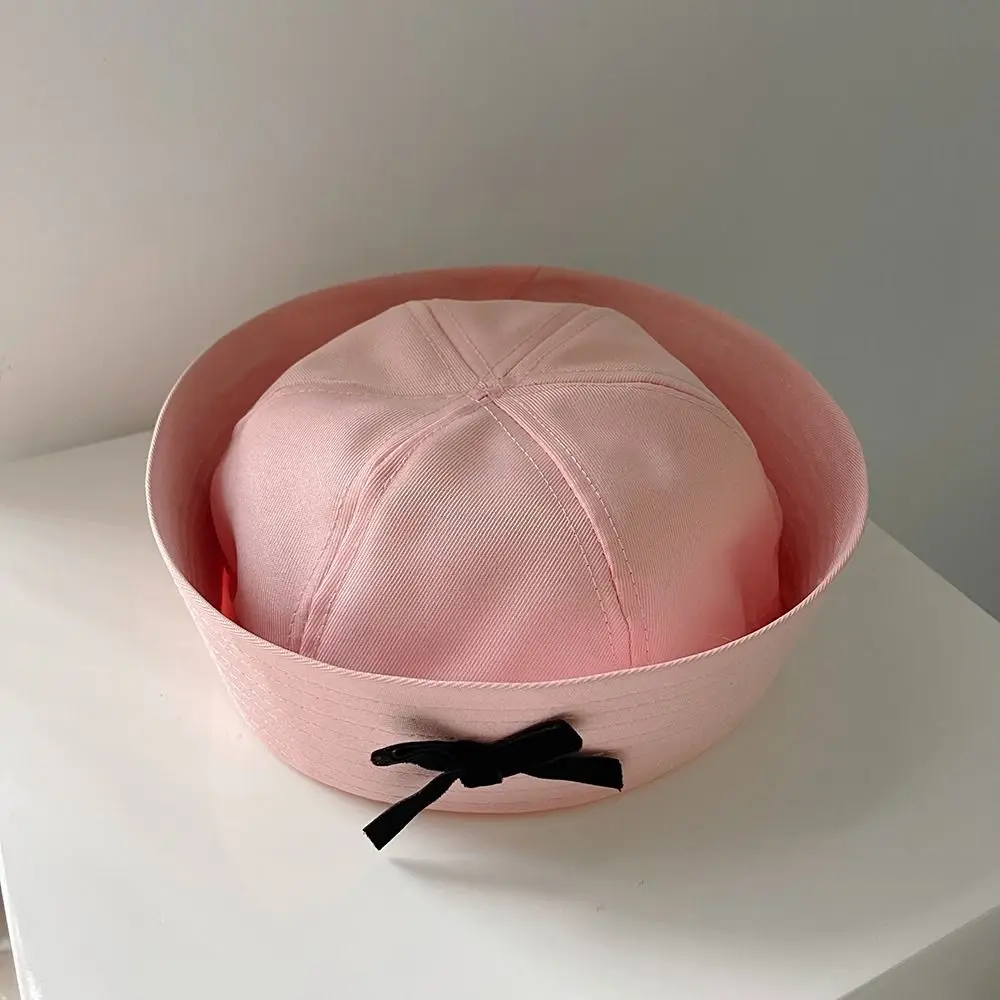 UV Protection Sailor Hat Fashion Bow Cute Navy Summer Casual Sun sailor hat