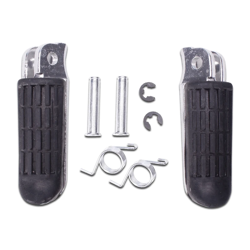 

1Pair Front Folding Foot Pegs Pedal Rest Footpegs Footrest for Honda CB-1 VTR250 VTR 250 250cc