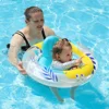 Swimbobo Child Inflatable Dinosaur Cute Swimming Seat Boat Floating Toddler Water Toy Baby Swim Rings Pool Float  With Canopy 2
