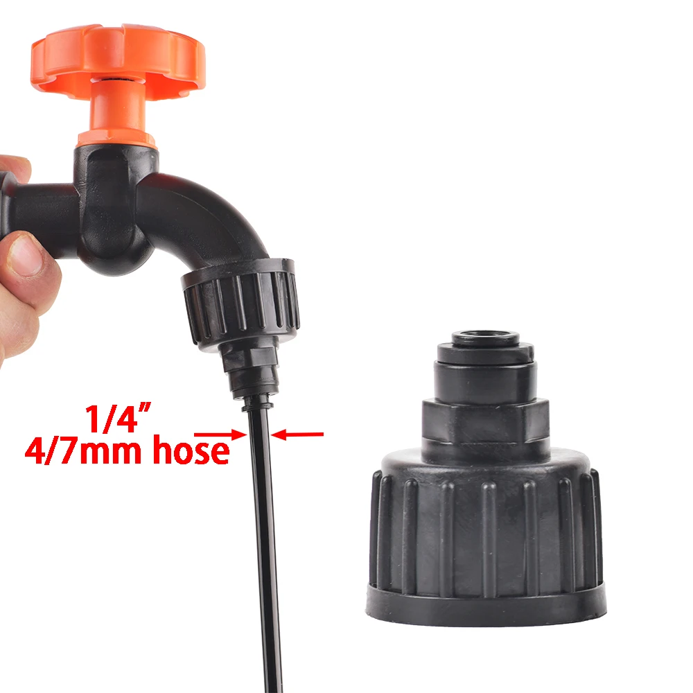 Garden Irrigation Nozzle Garden Dripper 4/7mm Adjustable Dripper Sprinkler Emitter Micro Drip Balcony Yard Greenhouse Watering