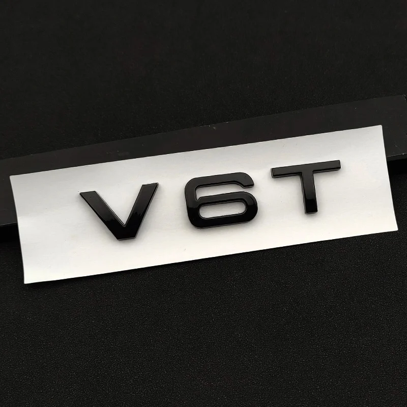 3d ABS V6T Logo Fender V6 T Emblem Abzeichen Aufkleber