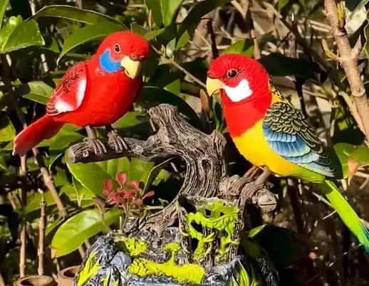 Talking Parrot Cute Electric Battery Operated Control Voice Simulation Parrots Sparrow Bird Repeats What You Say Electric Toy 2