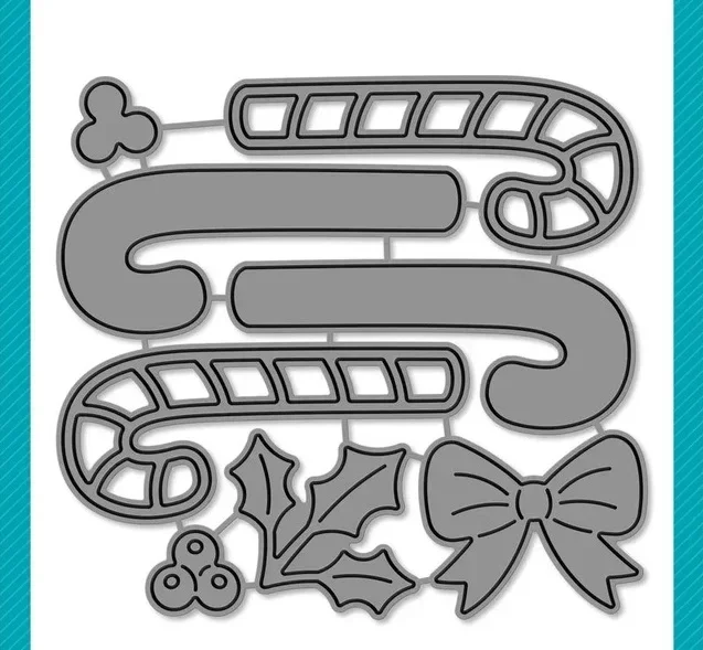 Metal Cutting Die Suitable For Seasonal DIY Photo Album Scrapbook Creative Greeting Card Making