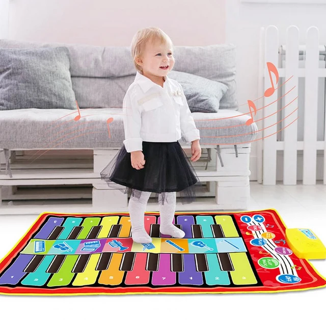 Tapete de piano musical para bebês, 3 estilos, instrumento multifuncional,  brinquedos, teclado, jogos, tapete, brinquedos educativos, presentes para  crianças - AliExpress