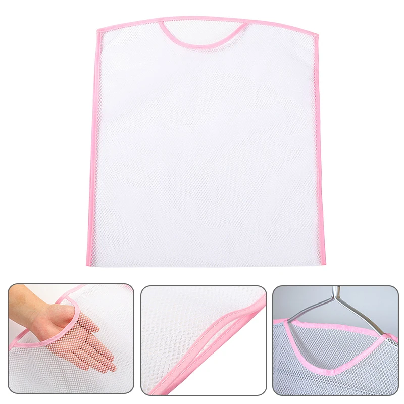 Folding Breathable Pillow Drying Nets Balcony Hanger Net Cushion Dry Bag Mesh Storage Holder