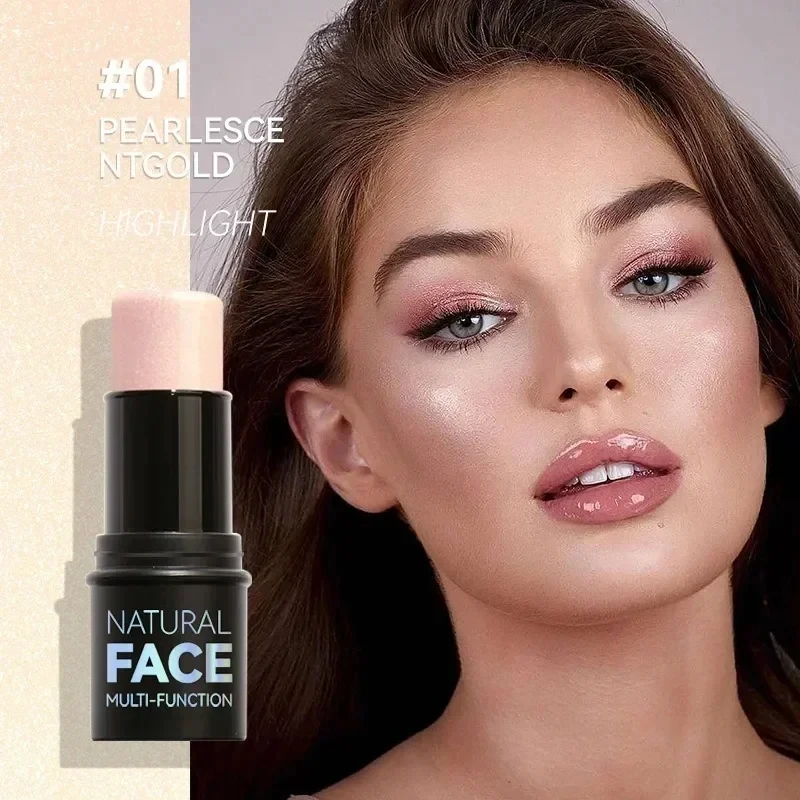 Waterproof Contouring Bronzer Highlighters Stick Glitter Silky Nose Shadow Blusher Corrector Illuminator Cosmetics face bronzer
