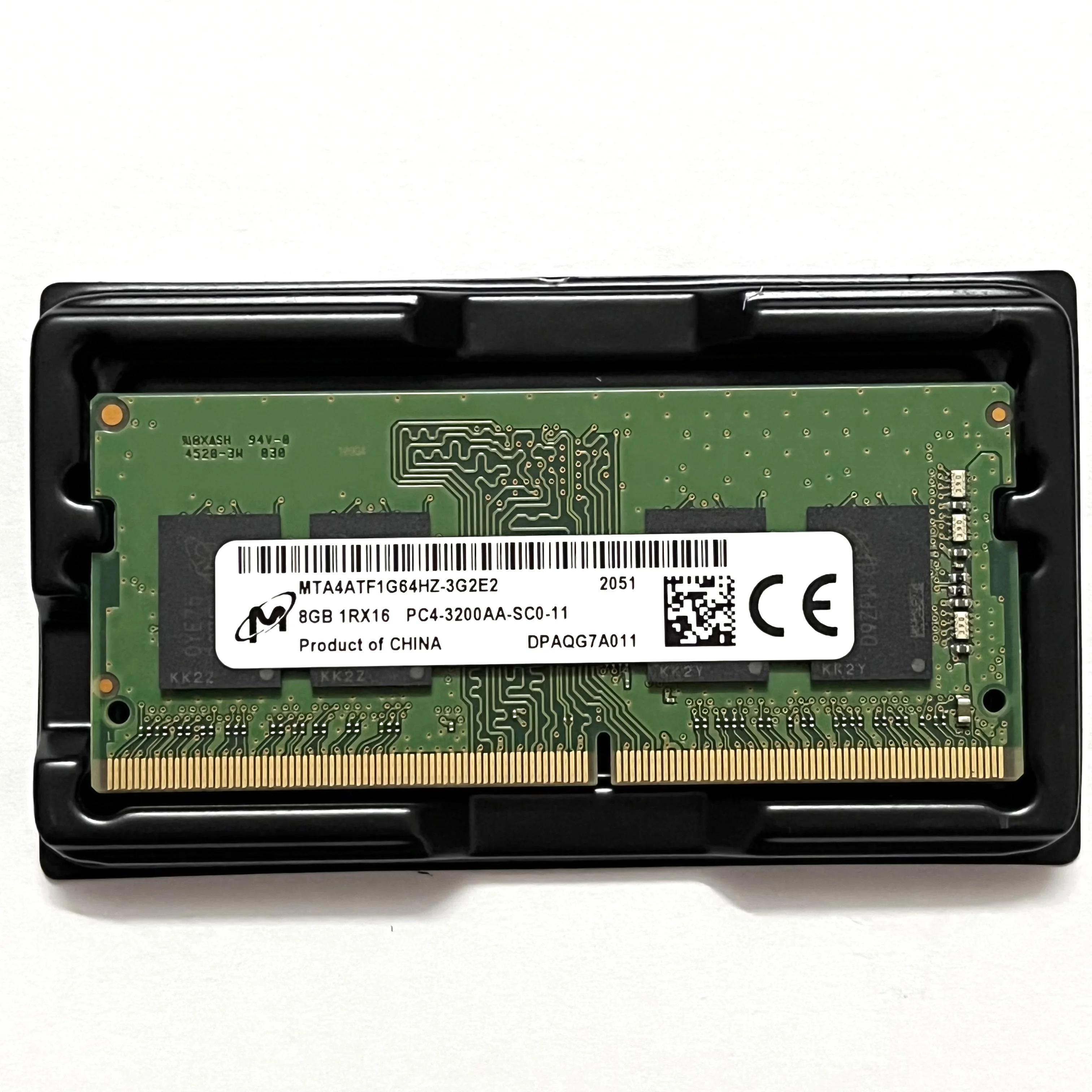 Micron DDR4 8GB 3200 Laptop Memory MTA4ATF1G64HZ 8GB 1RX16  PC4-3200AA-SC0-11 DDR4 RAMS 8GB 3200