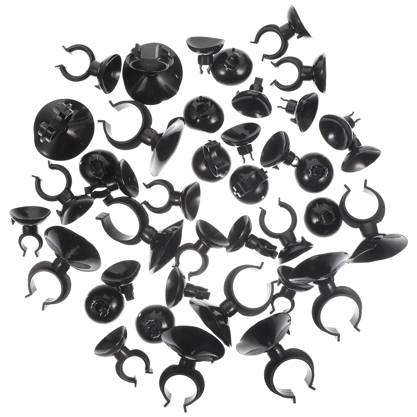 

40 Pcs Aquarium Supplies Clamp Fish Tank Suction Cup Buckle Plant Weights for Abs Aquarium Airline Tube Holder