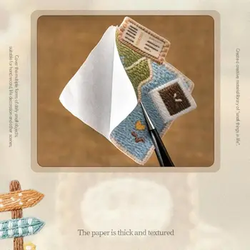 31BA Adesivo decorativo per scrapbooking Decorazioni Adesivo per pianificatore per album Diario Artigianato d'arte Creazione