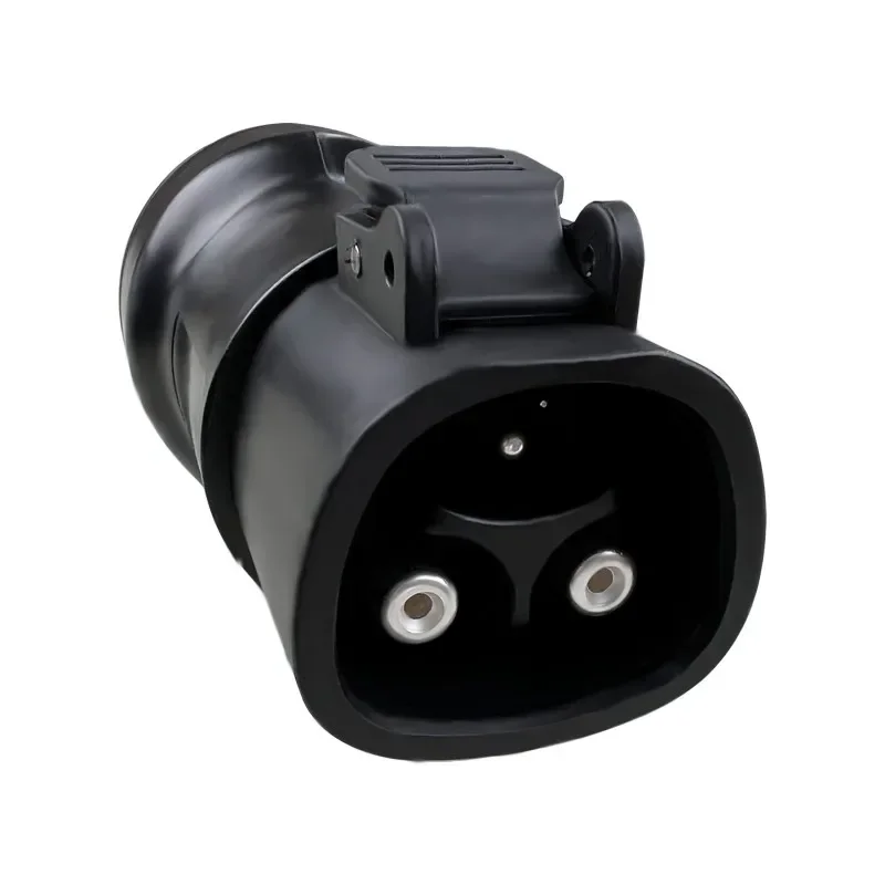 Tesla to Type2 IEC62196-2 Adapter Max 32A 7kw 240V EVs Charging Adapter with Anti-Drop Lock