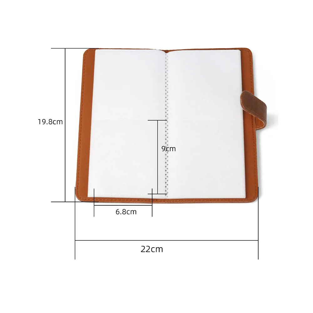 80 Pockets PU Leather Photo Album for Fujifilm Instax Square SQ1 SQ6 SQ10 SQ20 SP-3 Printer Films Paper