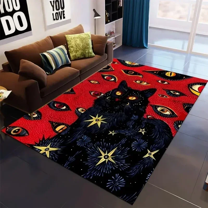 Abstract Decorative Living Room Carpet Nordic Bedroom Bedside Plush Floor Mat Leisure Area Coffee Table Soft Rug Ковер Tapis 러그