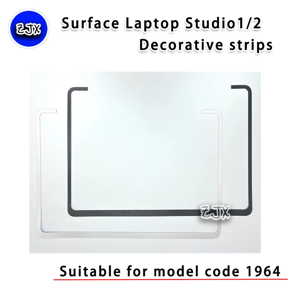 Microsoft Surface Laptop Studio 1964 Rear Cover Screw Strip - Silver Replacement Part