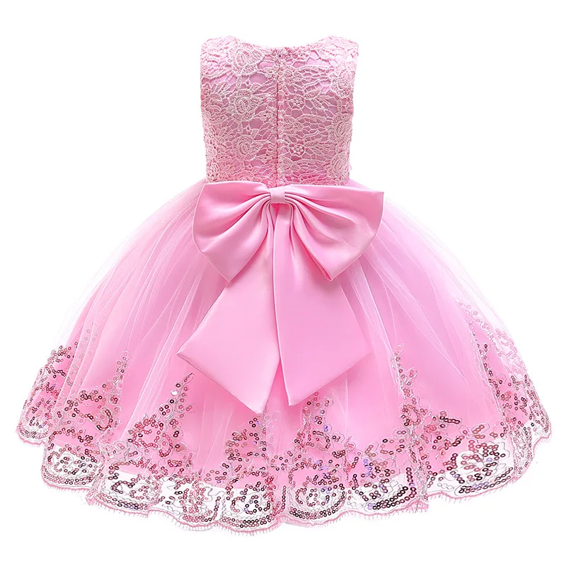 Autumn Fashion Bridesmaid Dresses Costume Dress Mesh Formal Dress For Girls Teens Evening Wedding Party Dress For 3-10 Age Girls - 5