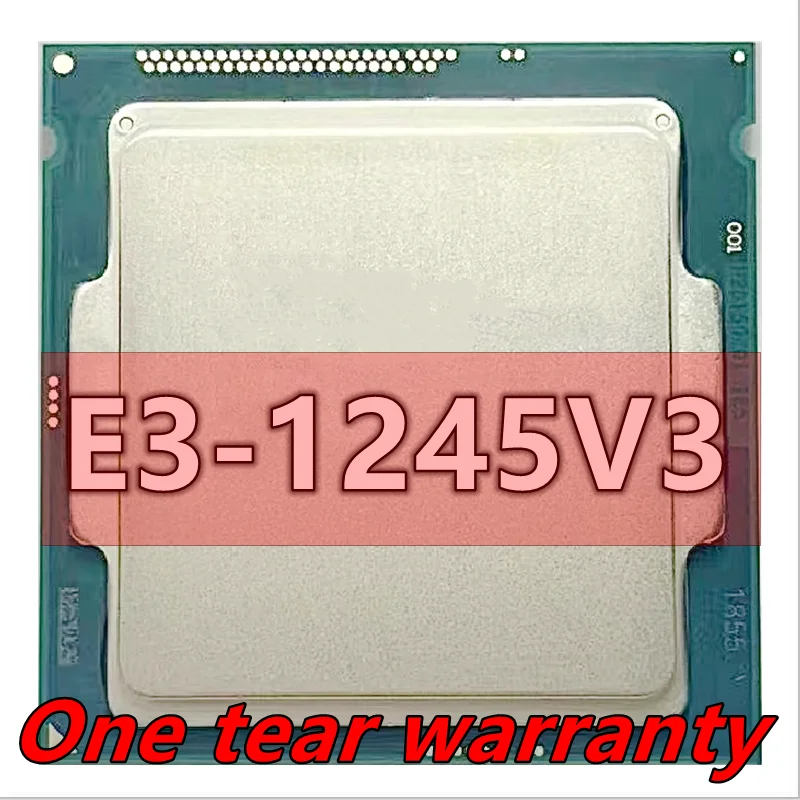 

E3-1245 V3 E3-1245V3 E3 1245v3 E3 1245 V3 SR14T 3.4 GHz Quad-Core Prosesor CPU Delapan Ulir 8M 84W LGA 1150