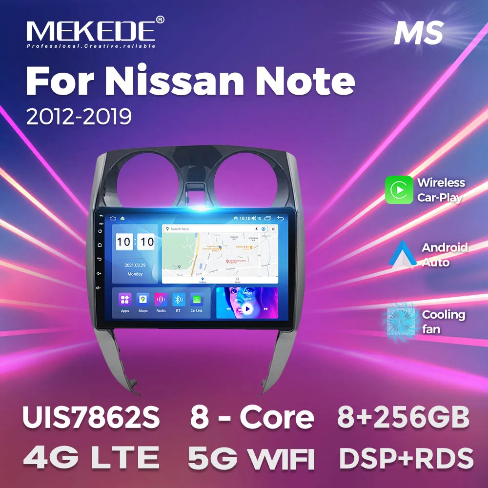 MEKEDEAIVoiceControlWirelessCarplayAndroidAutoRadioforNissanNote201220192Din.jpg